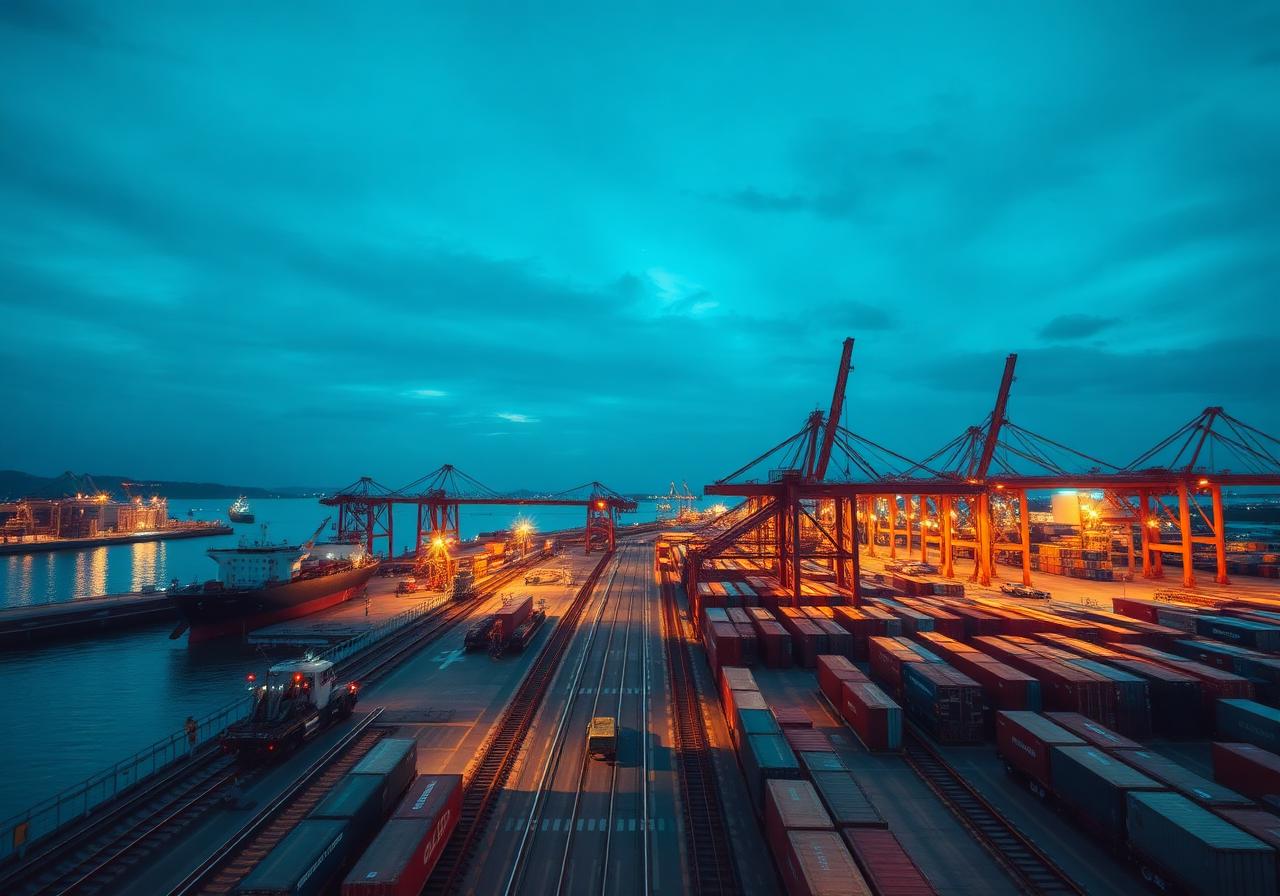 Cargo movement at convergence points